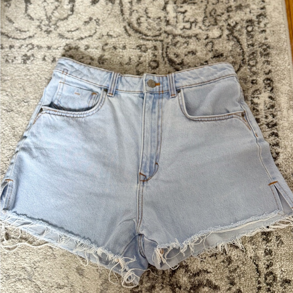 Zara- Light Blue Denim Women's Shorts